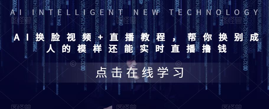 AI换脸视频+直播教程 帮你换成别人的模样还能实时直播撸钱 (教程+配套资料)-颜夕资源网-第16张图片