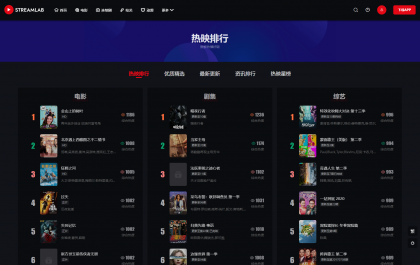 短视频多功能主题第二套Streamlab | 苹果CMS 首发-颜夕资源网-第19张图片