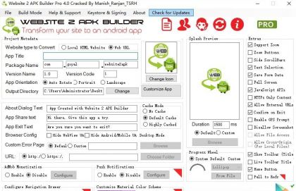 网页转安卓apk的软件: website 版本号是v4.0-颜夕资源网-第18张图片