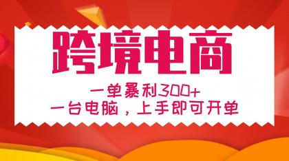 手把手教学跨境电商，一单暴利300+，一台电脑上手即可开单-颜夕资源网-第18张图片